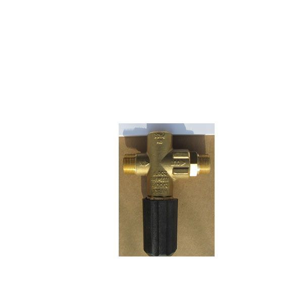 Pumptec 70035 Unloader Pressure Regulator 1000-1200psi  MV520 VR54 VB3 23-095 3/8 M(2) F(1) Ports Gold Spring